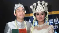 Ayudia Bing Slamet dinikahi Muhammad Pradana Budiarto atau Ditto, Minggu (13/9/2015). (foto: Julian Edward)