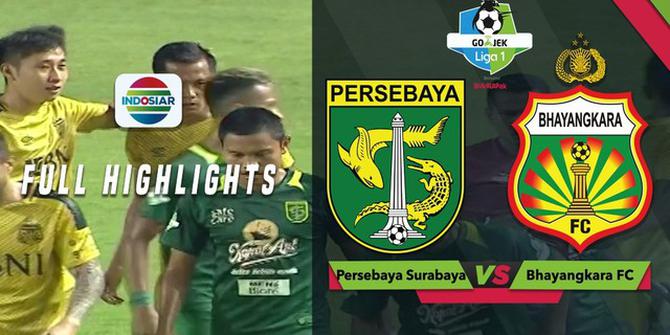 VIDEO: Highlights Liga 1 2018, Persebaya Vs Bhayangkara FC 1-0