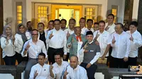 Pasangan calon presiden dan wakil presiden (capres-cawapres) Anies Baswedan-Muhaimin Iskandar menyiapkan sebanyak 89 juru bicara Tim Pemenangan Nasional (Timnas) AMIN untuk ajang pilpres 2024. (Liputan6.com/Nanda Perdana Putra)
