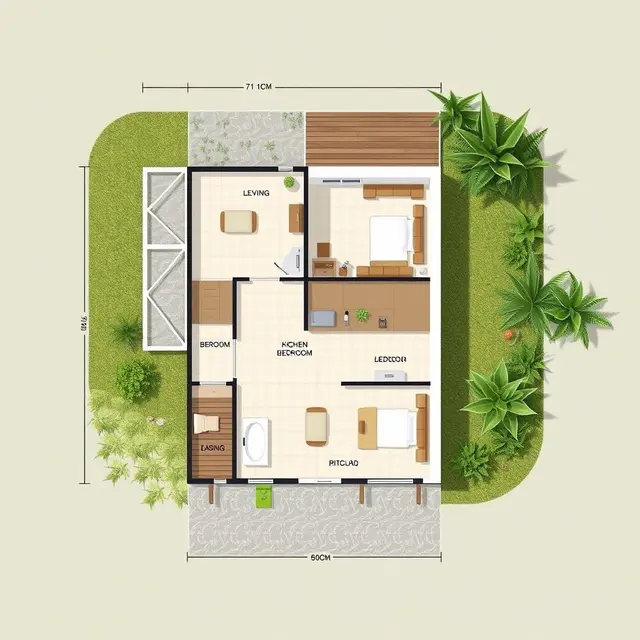 Denah Rumah Minimalis Terbaru 2025, Bisa Jadi Inspirasi