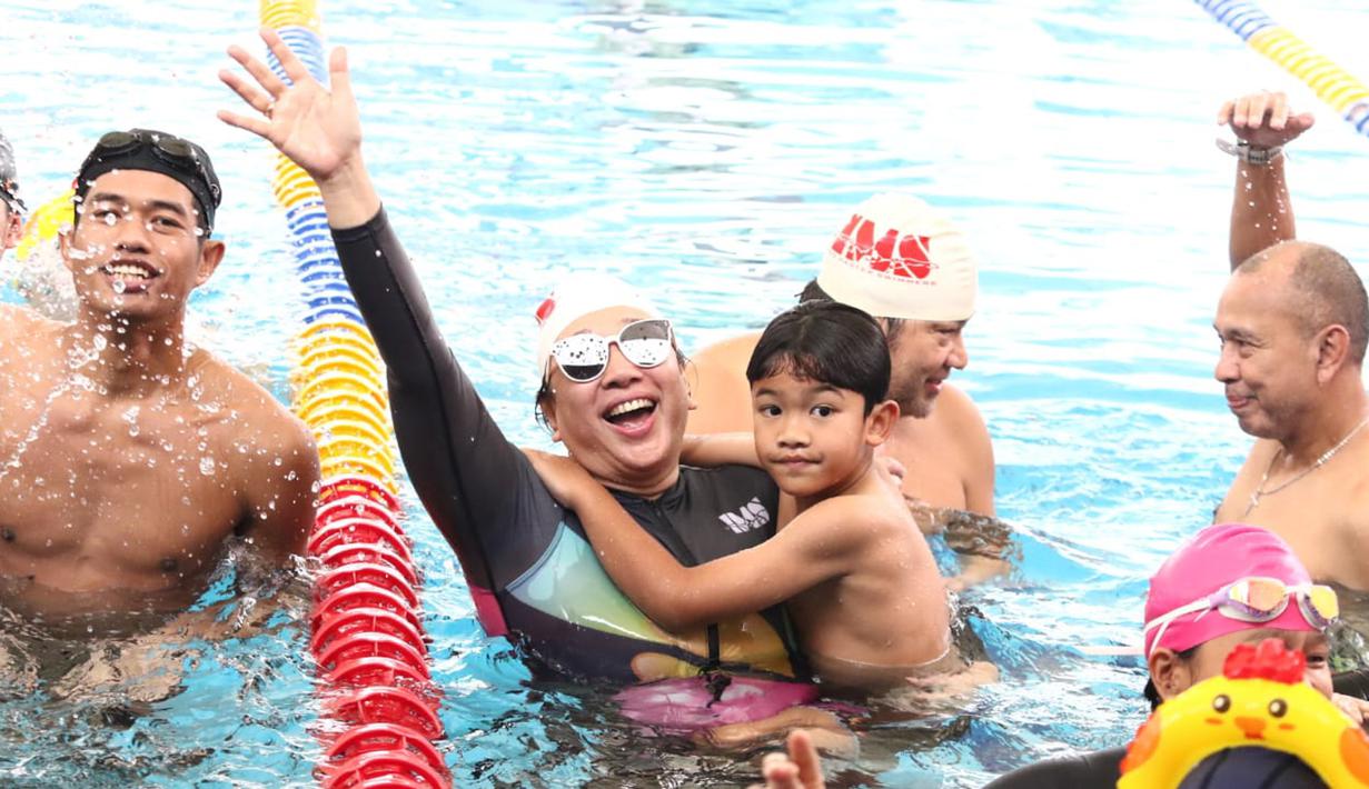 Total 170 peserta berpartisipasi pada ajang renang yang berisikan empat generasi berbeda. (Dok. Akuatik Indonesia)
