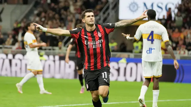 Christian Pulisic, AC Milan, Coppa Italia
