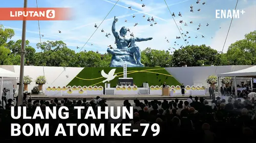 VIDEO: Nagasaki Menandai Ulang Tahun Bom Atom Ke-79 Tanpa AS karena Walikota Tolak Undang Israel