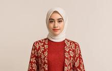 Tampil Anggun di Perayaan HUT RI ke-80, 7 Model Gamis Brokat Kombinasi Outer Batik Panjang Tema 17 Agustus