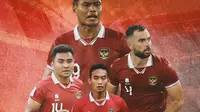 Timnas Indonesia - Fachruddin Aryanto, Jordi Amat, Rizki Ridho, Asnawi Mangkualam (Bola.com/Adreanus Titus)