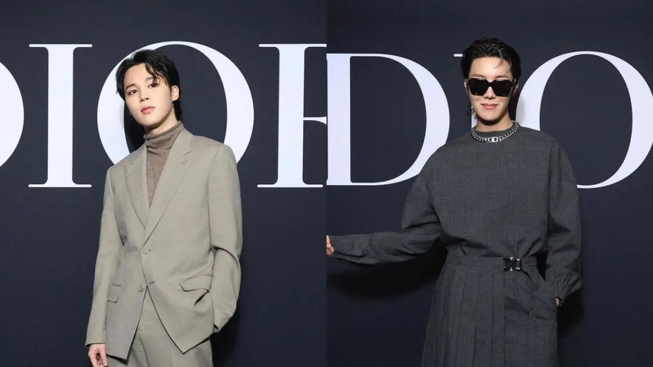 Jimin dan J-Hope BTS Tampil Memukau Hadiri Dior Menswear Show di Paris, Foto Bareng David Beckham