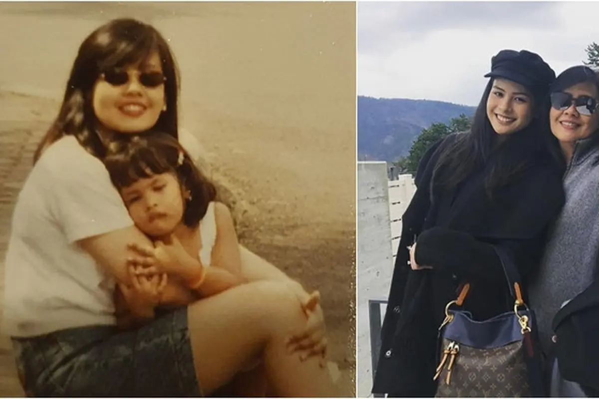 Momen Kompak Maudy Ayunda Bareng Ibu