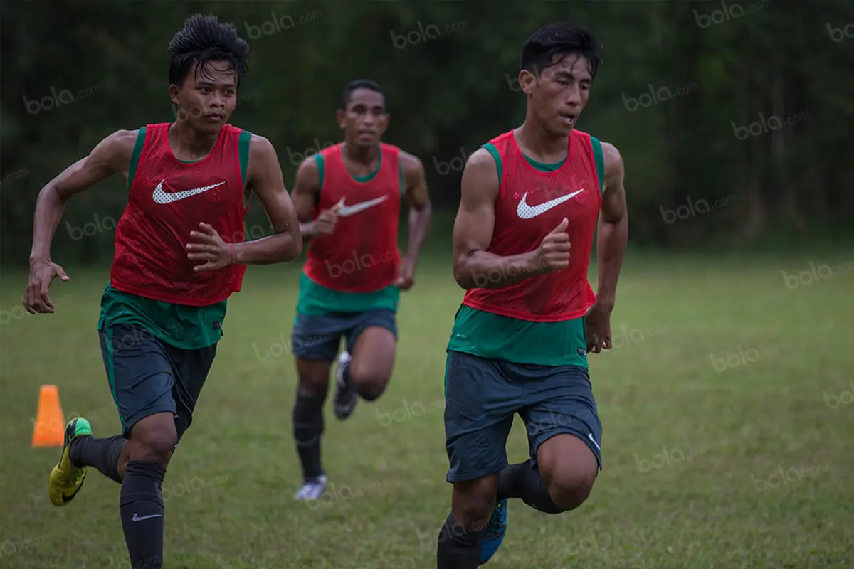 Latihan Timnas Indonesia U-19