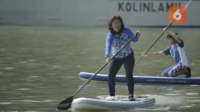 Susi Pudjiastuti Main Paddle Board
