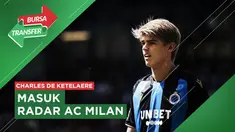 AC Milan Buru Tanda Tangan Gelandang Muda, De Ketelaere