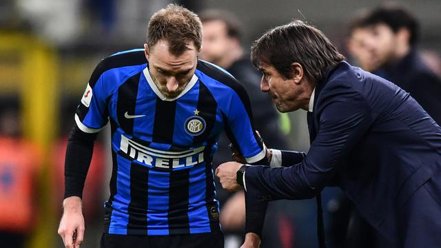 Aksi Christian Eriksen Saat Debut Bersama Inter Milan