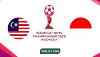 Cover Piala AFF U-17 2026: Timnas Malaysia U-17 Vs Timnas Indonesia U-17. (Wiwig Prayugi/Bola.com)
