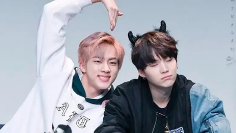 Jin dan Suga `BTS`