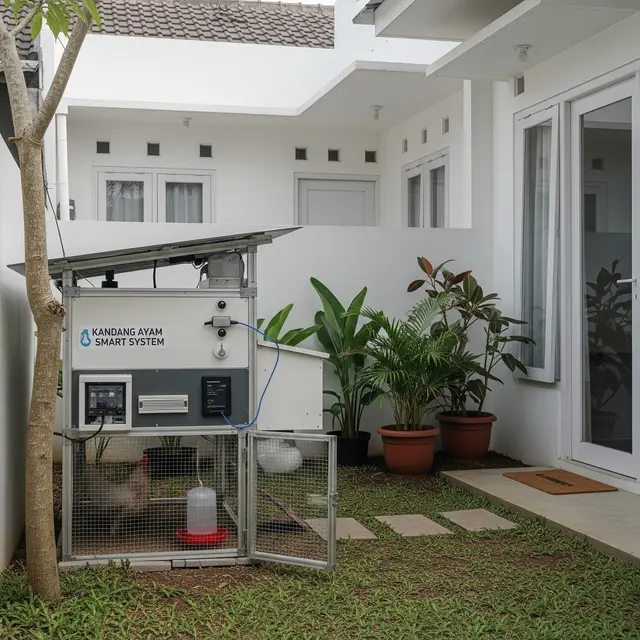 9 Model Kandang Ayam Modern dengan Sistem Buka Tutup Otomatis, Tingkatkan Efisiensi
