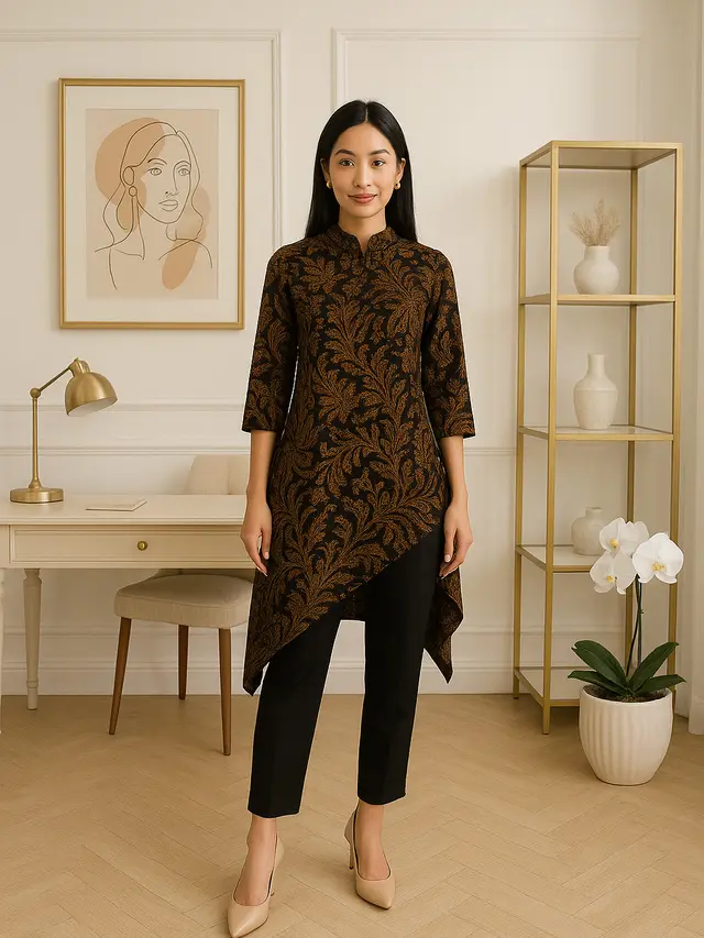 Model Batik Stylish untuk Acara Resmi