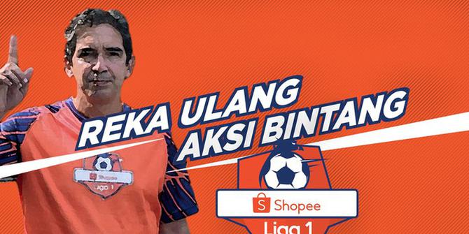 VIDEO: Reka Ulang Aksi Bintang Shopee Liga 1, Gol Andik Vermansah