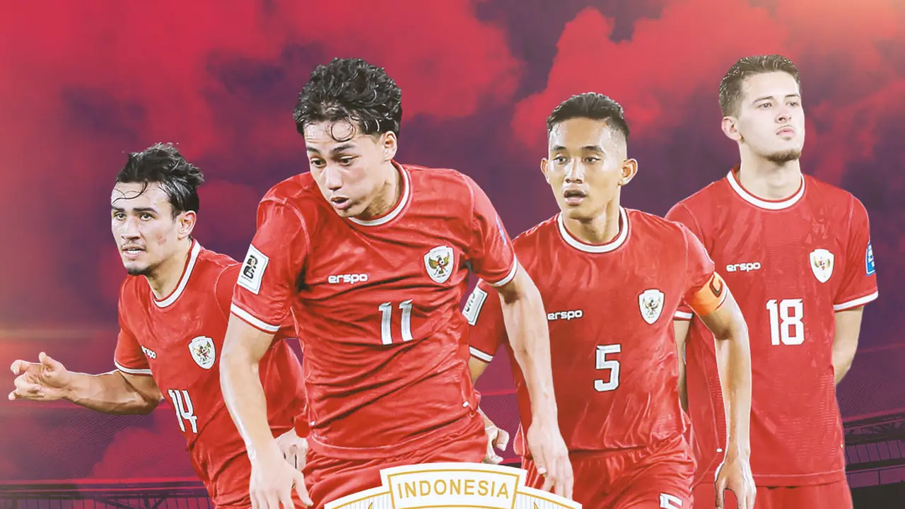 Timnas Indonesia - Nathan Tjoe-A-On, Rafael Struick, Rizky Ridho, Justin Hubner