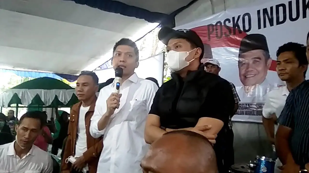 Mantan Bupati 28 Hari Dampingi Adiknya Saat Quick Count Pilkada Ogan Ilir
