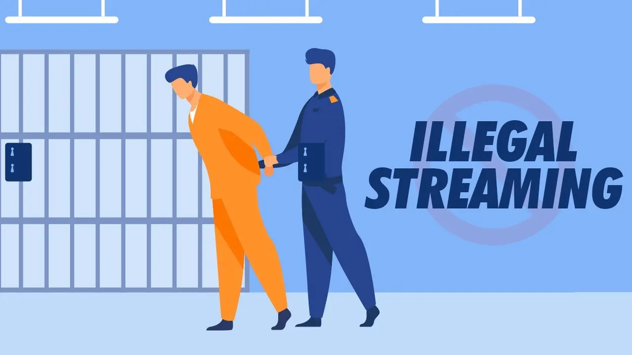 Ilustrasi Live Streaming Ilegal