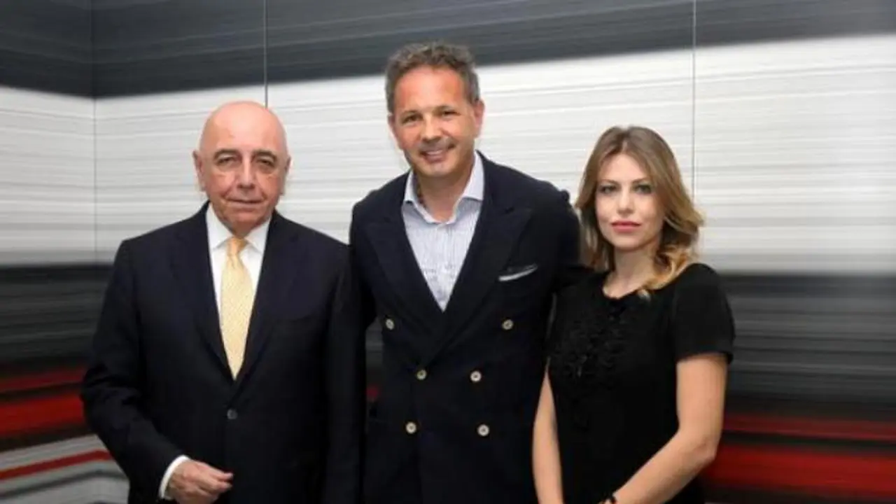 Adriano Galliani, Sinisa Mihajlovic, Barbara Berlusconi