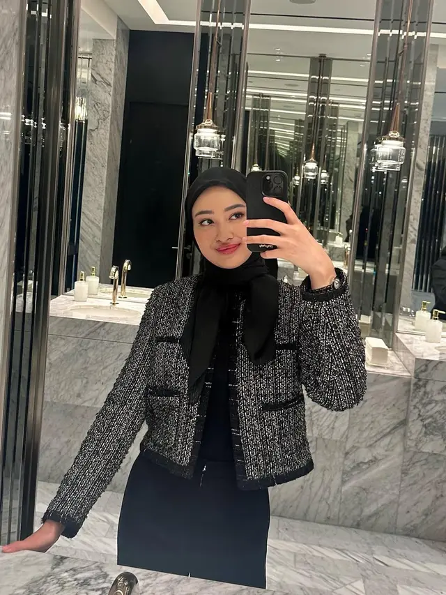 6 Gaya Hijab Elegan khas Old Money Puteri Modiyanti, Anak Tommy Soeharto dan Runner-up Puteri Indonesia 2024