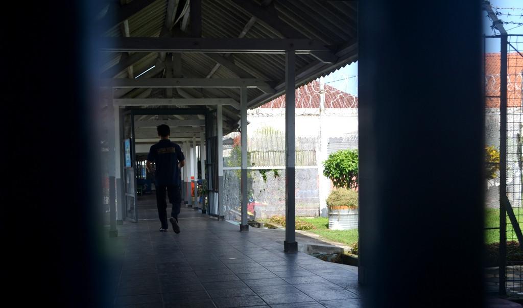 Suasana di dalam Lapas Permisan, Nusakambangan. (Foto: Liputan6.com/Muhamad Ridlo)