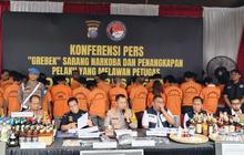 Polrestabes Medan Ungkap Kasus Narkoba, 34 Tersangka Dibekuk dalam 72 Hari Operasi