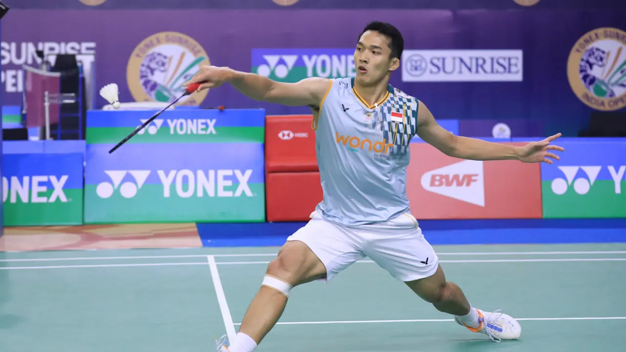 Jonatan Christie - India Open 2025 - Bulu Tangkis