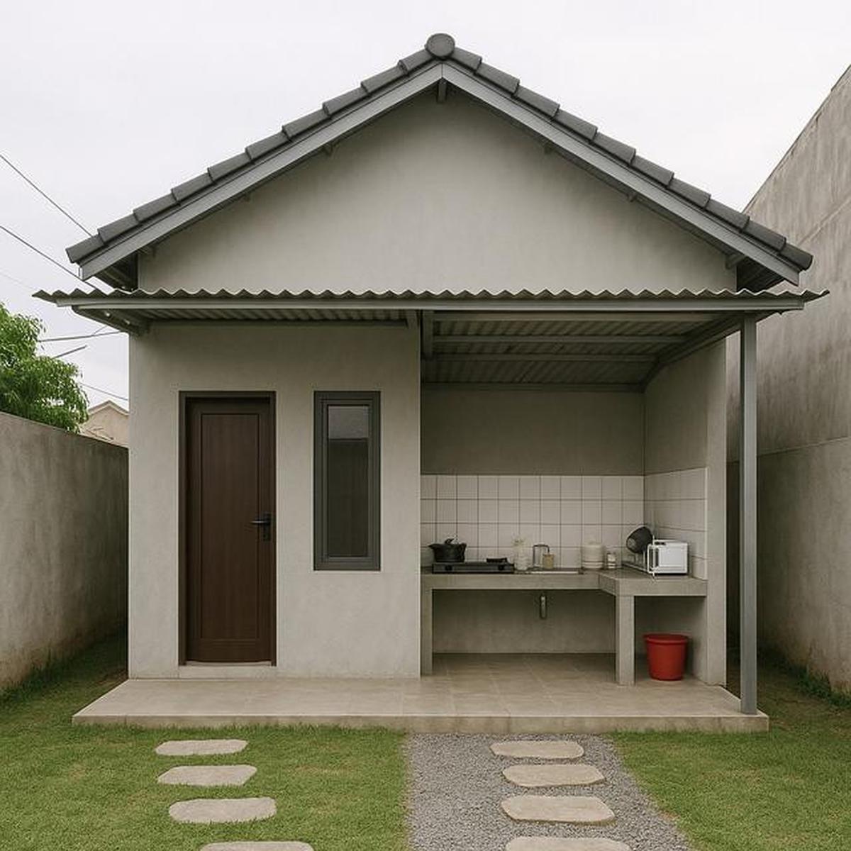 7 Desain Rumah Minimalis Rp50 Jutaan dengan 2 Kamar