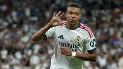 Kylian Mbappe Cetak Hattrick dan Tembus 100 Kontribusi Gol di Real Madrid