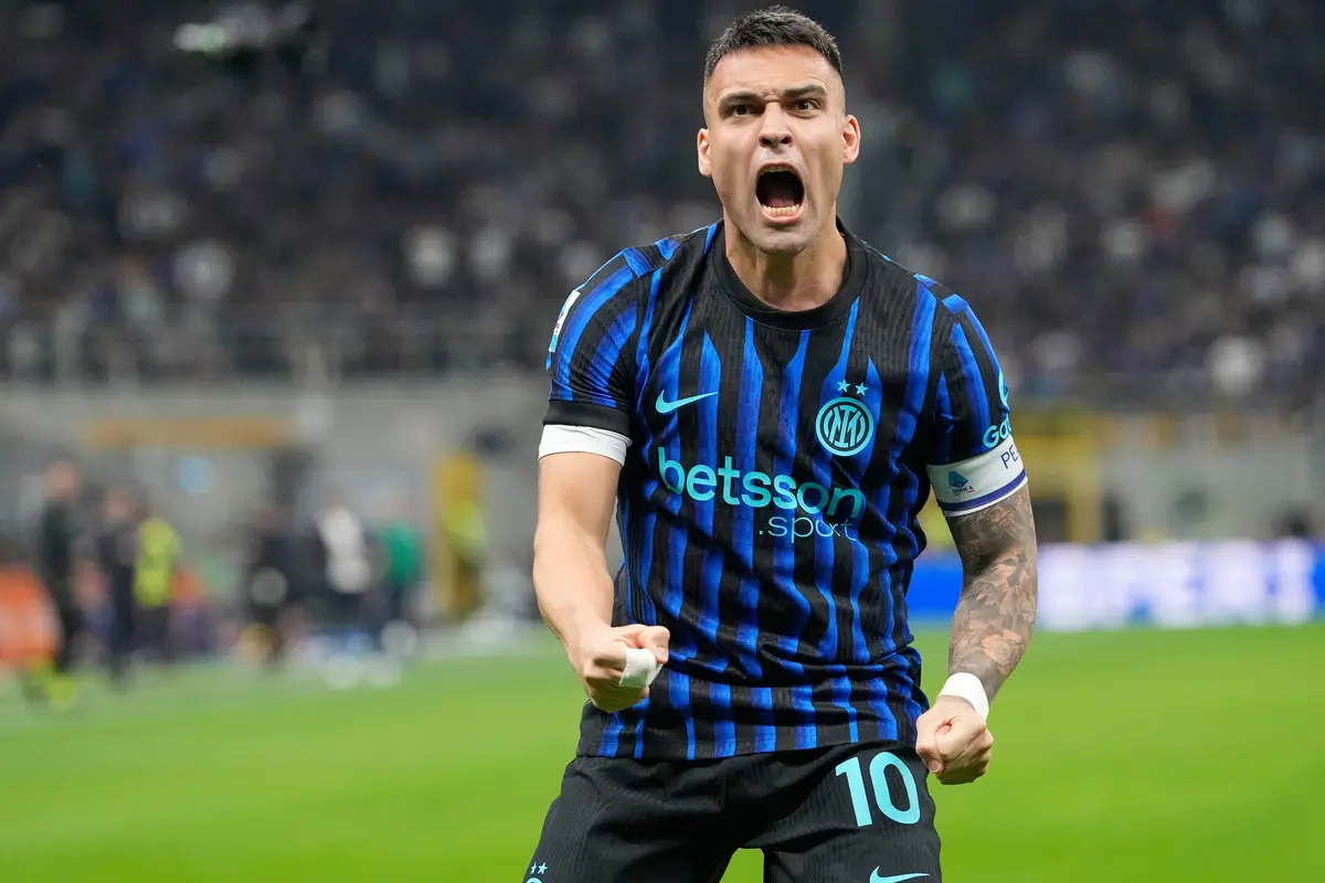 Pemain Inter Milan Lautaro Martinez