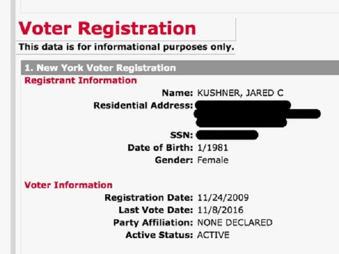 Foto dari data yang beredar menunjukkan bahwa jenis kelamin Kushner adalah perempuan (Wired)