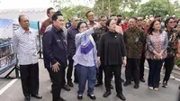 Ketua Umum PDIP Megawati Soekarnoputri melakukan peninjauan ke Kawasan Ekonomi Khusus (KEK) Kesehatan dan Pariwisata di Sanur, Bali. (Foto: Istimewa).