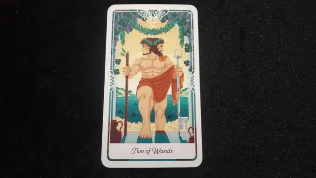 Kartu Tarot Two of Wands