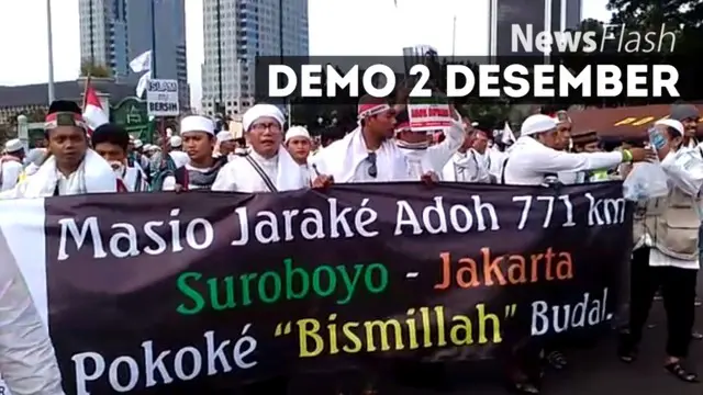 NEWS FLASH: Nasihat Ustaz Arifin Ilham kepada Massa Aksi Damai 212