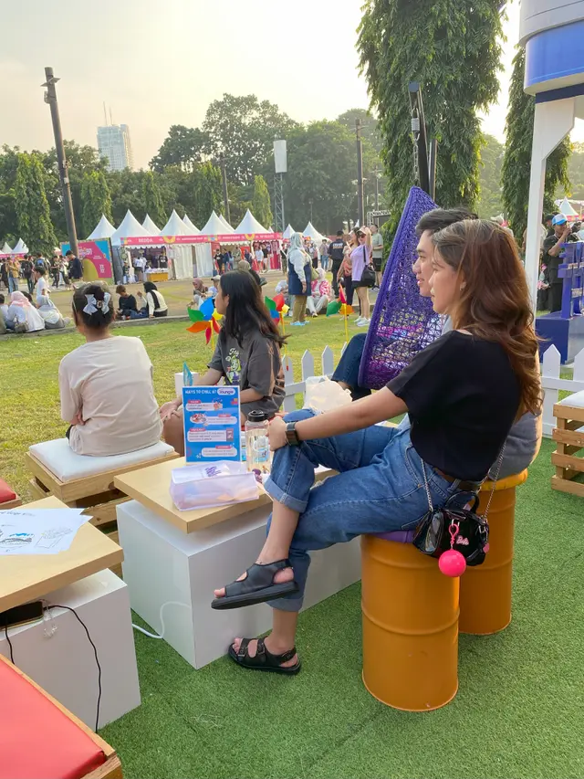 Suasana Booth KLY Lounge di KLBB Festival 2024