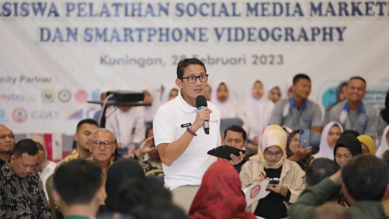 Menteri Pariwisata dan Ekonomi Kreatif (Menparekraf) Sandiaga Uno (Istimewa)