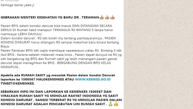 Hoaks BPJS Kesehatan