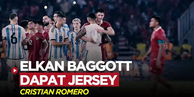 VIDEO: Menang Banyak! Elkan Baggott Tukar Jersey dengan Cristian Romero