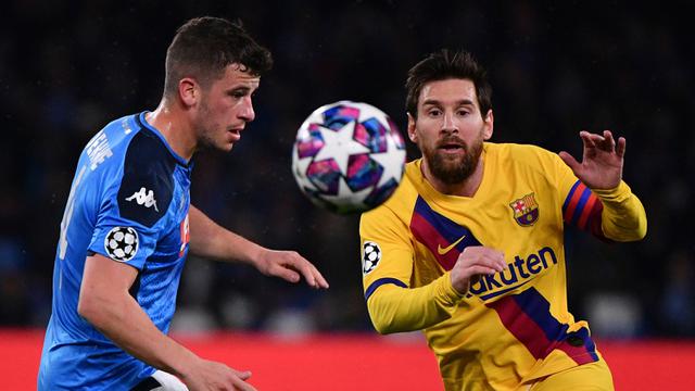 Barcelona Ditahan Imbang Napoli di Liga Champions