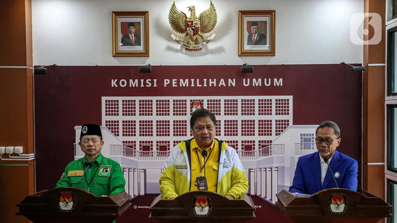 3 Ketua Umum Partai Koalisi Indonesia Bersatu Sampaikan Keterangan Pers Bersama