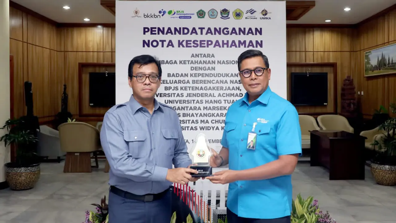 Cetak Pemimpin Berkarakter, BPJS Ketenagakerjaan dan Lemhanas Jalin Sinergi Pengembangan SDM