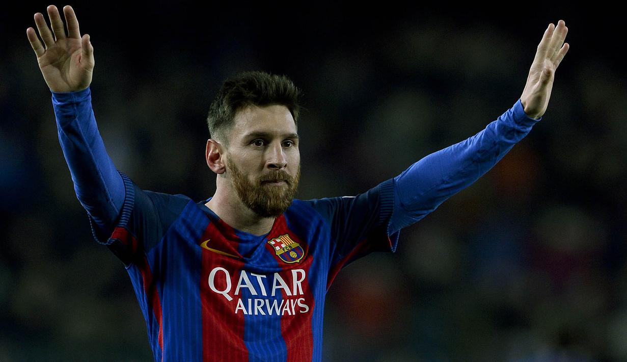 1. Lionel Messi (Barcelona) - 51 gol dalam 51 laga. (AFP/Josep Lago)