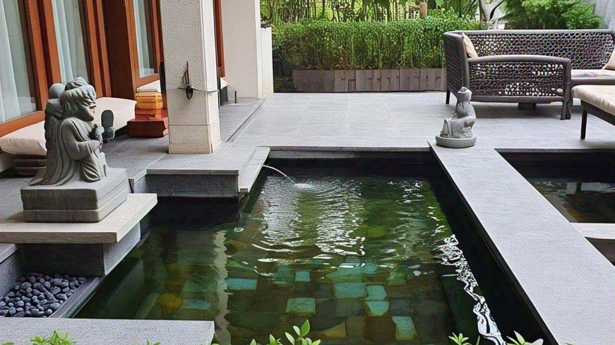 5 Model Kolam Ikan dan Taman Minimalis di Lahan Sempit, Hunian Makin Cantik