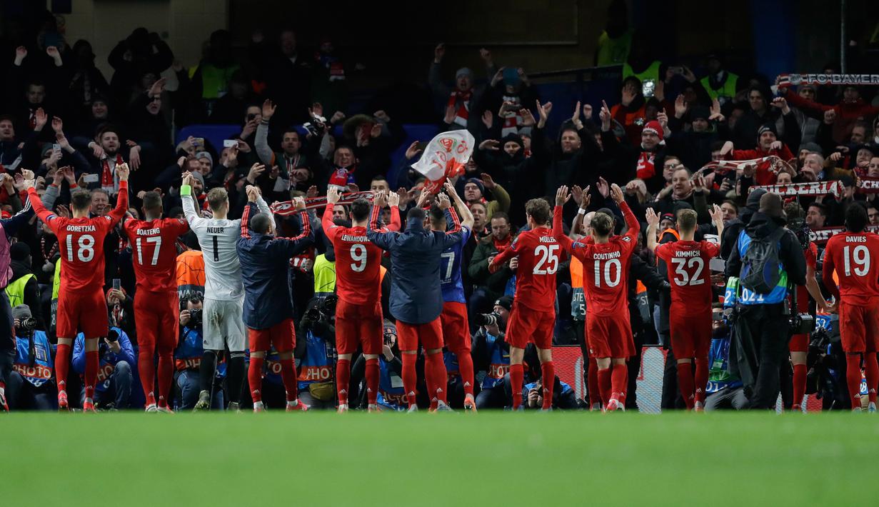 Foto Bayern Munchen Bantai Chelsea Di Stamford Brige Bola