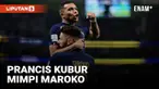 Juara bertahan Prancis melaju ke final Piala Dunia 2022. Les Bleus menghentikan dongeng tim kuda hitam Maroko setelah menang 2-0 pada babak semifinal di Stadion Al Bayt, Kamis (15/12/2022) dini hari WIB.