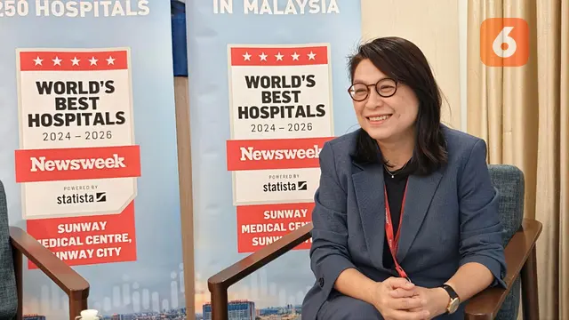 Chief Executive Officer Sunway Medical Centre, Sunway City, Erica Lam (Foto: Aditya Eka Prawira/Liputan6.com)