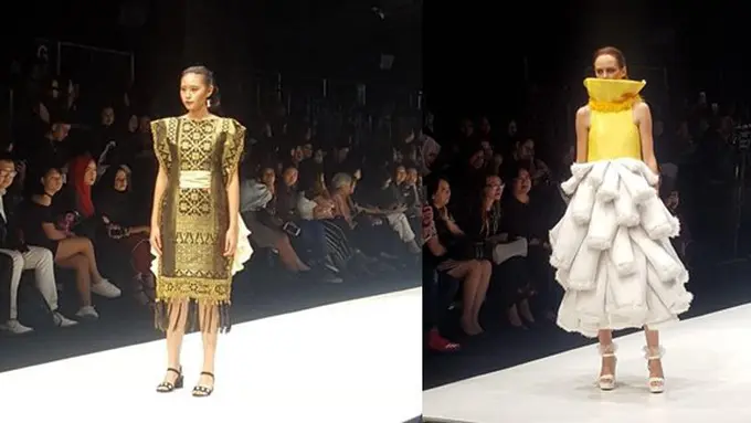 Karya desainer muda tampil di JFW 2018./Copyright Vemale/Anisha