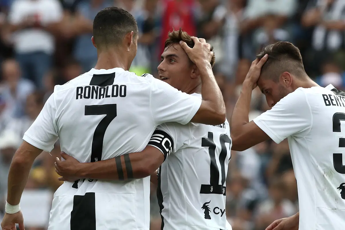 Cristiano Ronaldo Cetak Gol Pertama Untuk Juventus