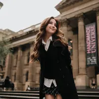 Outfit kasual Agatha Chelsea /copyright instagam/ agatha_chelsea